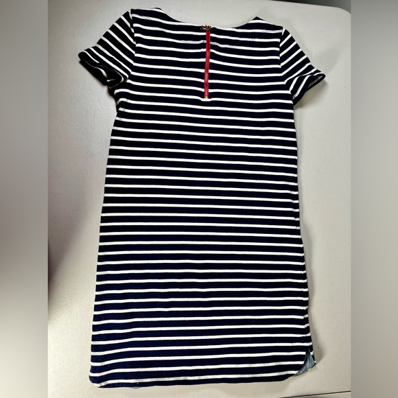 LOFT Navy and White Striped Dress , Small - Picture 15 of 15